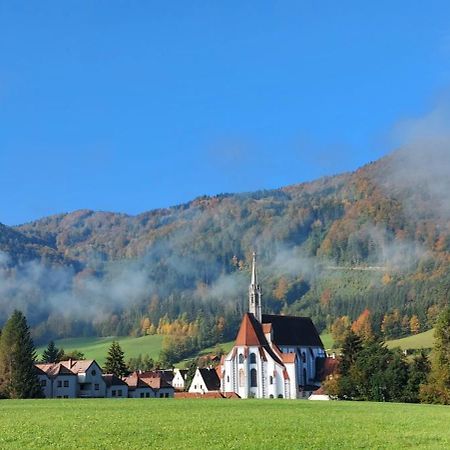 Ferienwohnung Bergspass Gaming Buitenkant foto