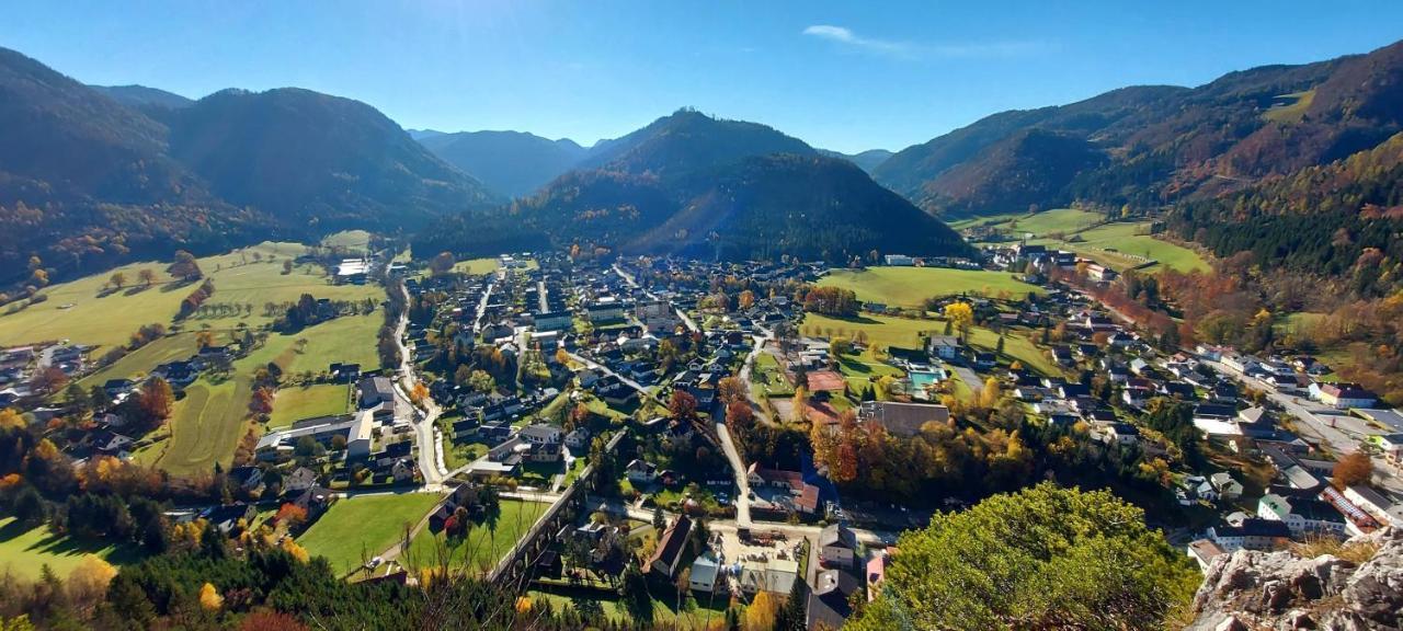 Ferienwohnung Bergspass Gaming Buitenkant foto