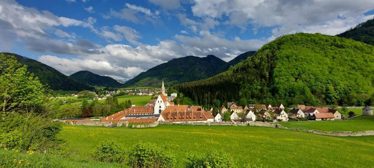 Ferienwohnung Bergspass Gaming Buitenkant foto